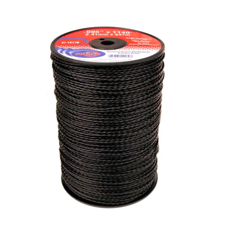 Rotary Vortex Extended-Length Trimmer Line – .095" Diameter × 1140 Feet, 5 Lb Spool, Black 1
