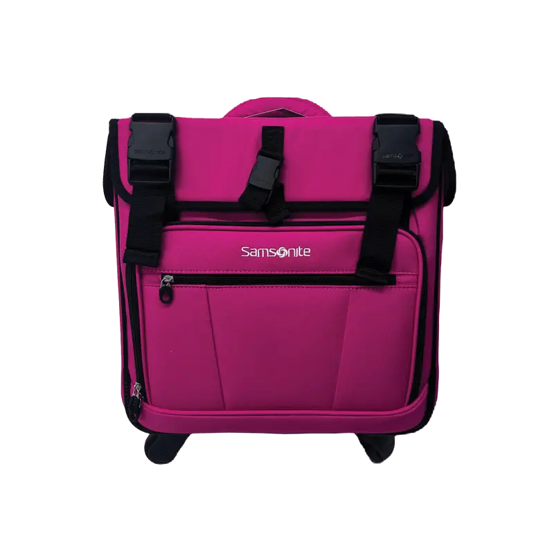 Samsonite Magenta Spinner Backpack For School Or Travel 1