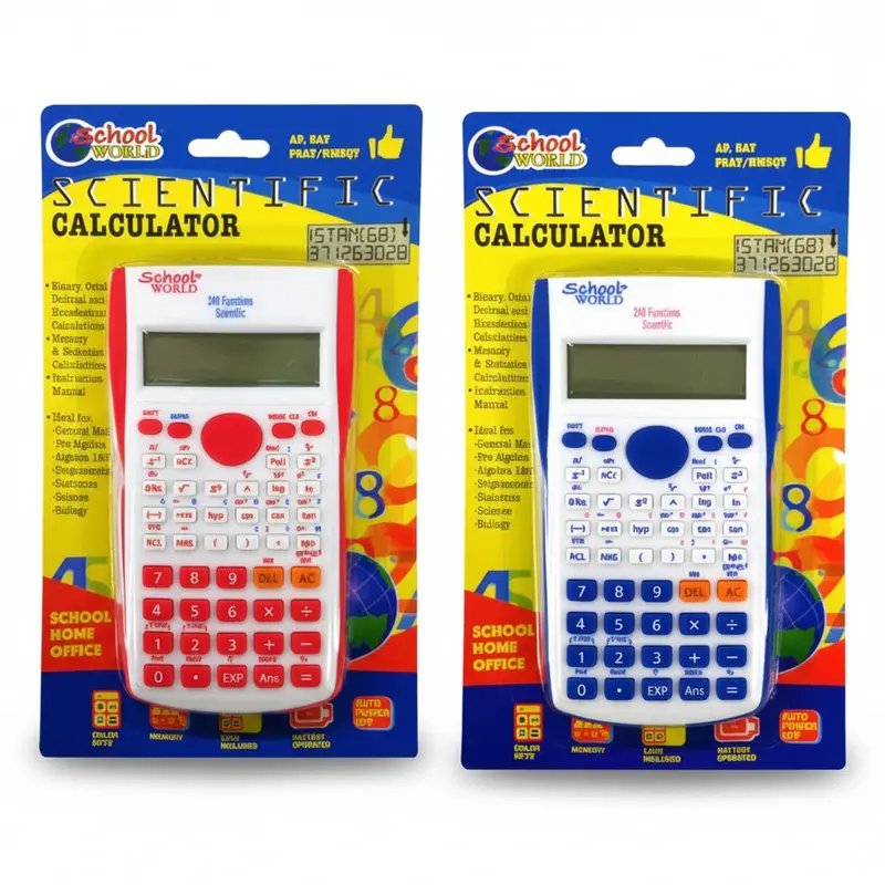 School World 240-Function Scientific Calculator For Classroom Use 1