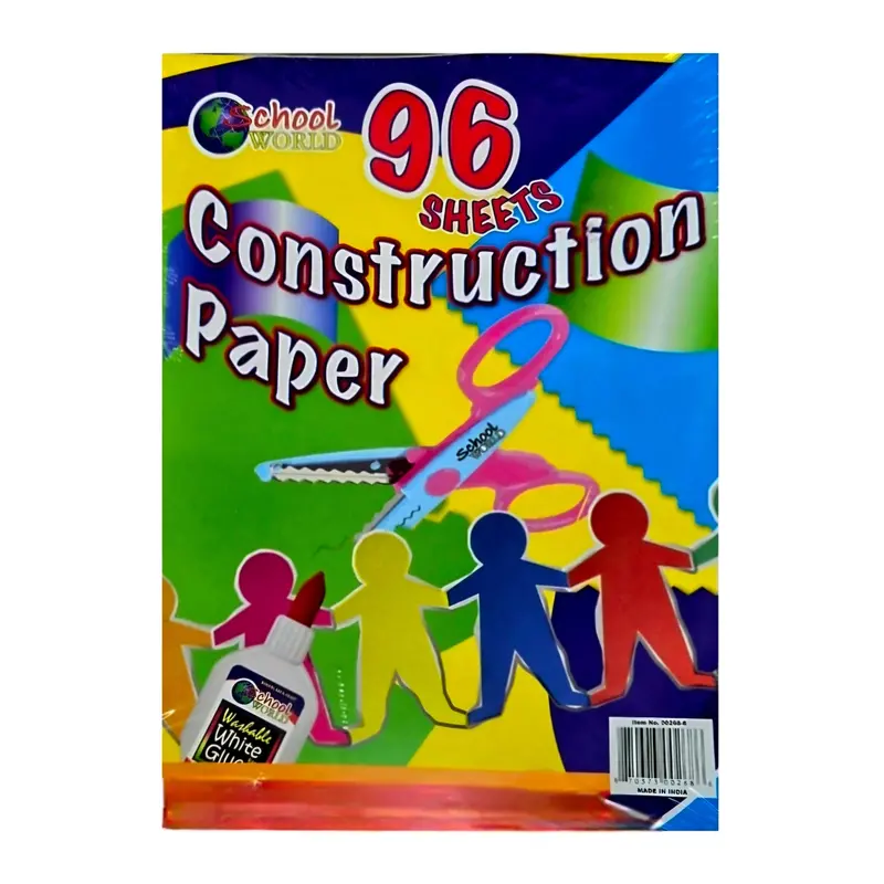 School World Construction Paper – 88 Or 96 Sheets Per Pack 2