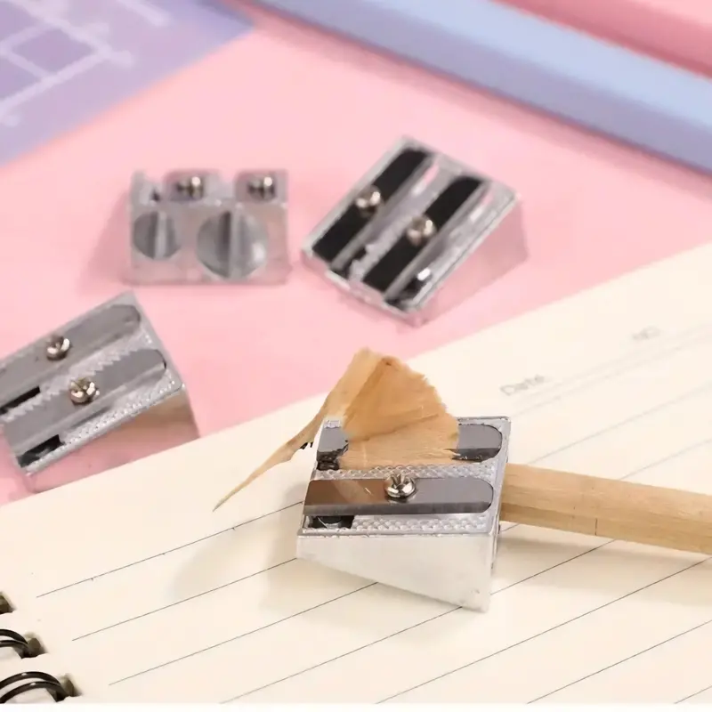 School World Heavy-Duty Metal Pencil Sharpener – 3-Pack 1