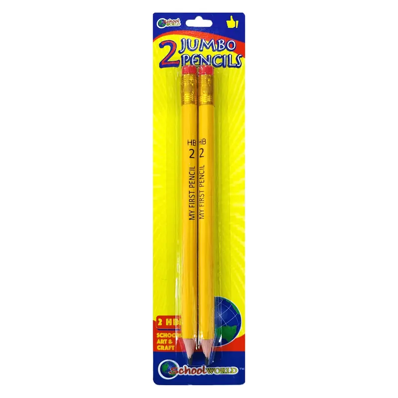 School World Jumbo First Learning Pencils – 2-Pack 1