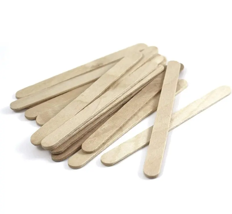 School World Natural Craft Sticks – 100-Piece Eco-Friendly Bundle 1