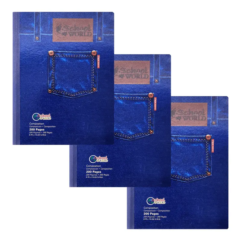 School World Spiral Notebook – 200-Page Pack (6 X $8.98) 1