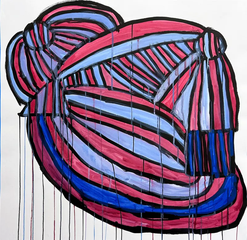 Shape Connecting #8 – Stephan Tatum Abstract Print 1