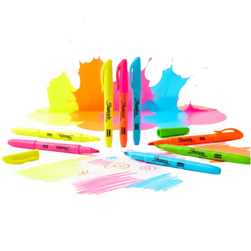Sharpie Pocket Highlighters – 4-Color Variety Pack 1