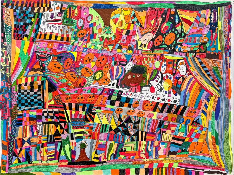 Sherri Bryant'S Pumpkin Patch Harvest Scene 1