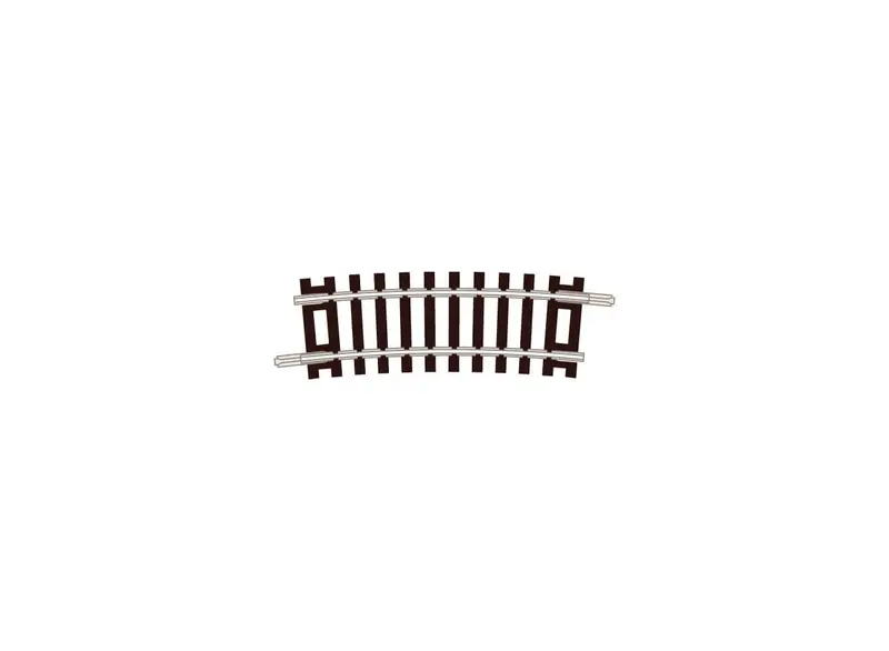 Single First-Radius Half-Curve Rail 1