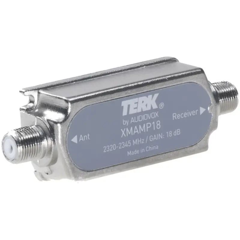 Siriusxm Xmamp18 Line Amplifier: Boosts Audio Signal Strength For Extended Wiring Runs 1