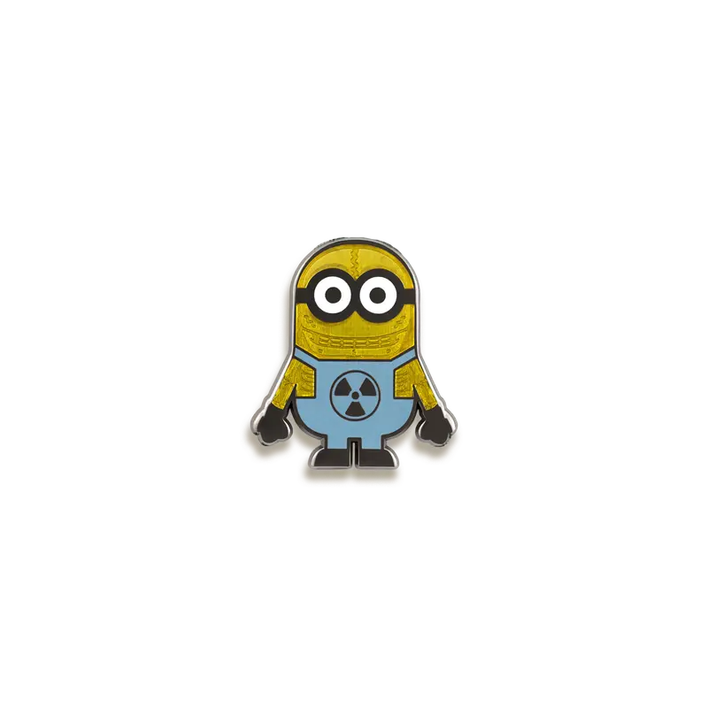 Skeleton Minion Enamel Pin – Playful, Edgy Take On Pop-Culture Minions By Rad Girl Creations 1