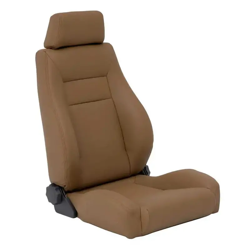 Smittybilt 49517 Contour Sport Bucket Seat – Front, Reclining, Spice Denim Upholstery 1