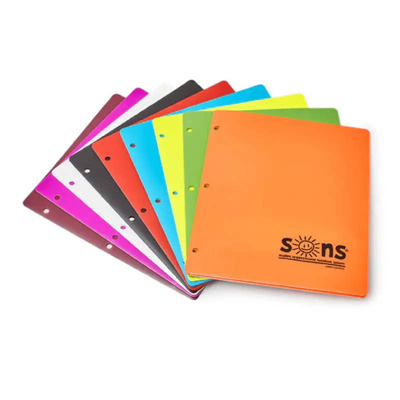 Sons® Plastic File Folders – Durable, Reinforced Tab Dividers 1