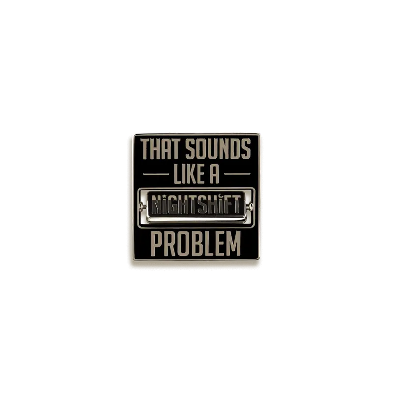 'Sounds Like A Problem' Enamel Pin – Dry Humor & Relatable Wit By Rad Girl Creations 1