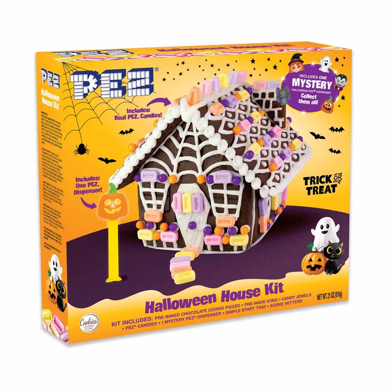 Spooky Halloween-Themed Pez House Kit 1