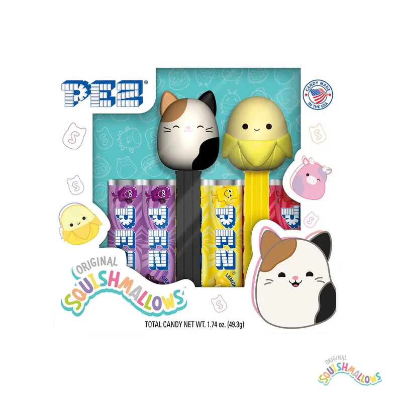 Squishmallows X Pez Gift Set – Cam & Junie Characters 1
