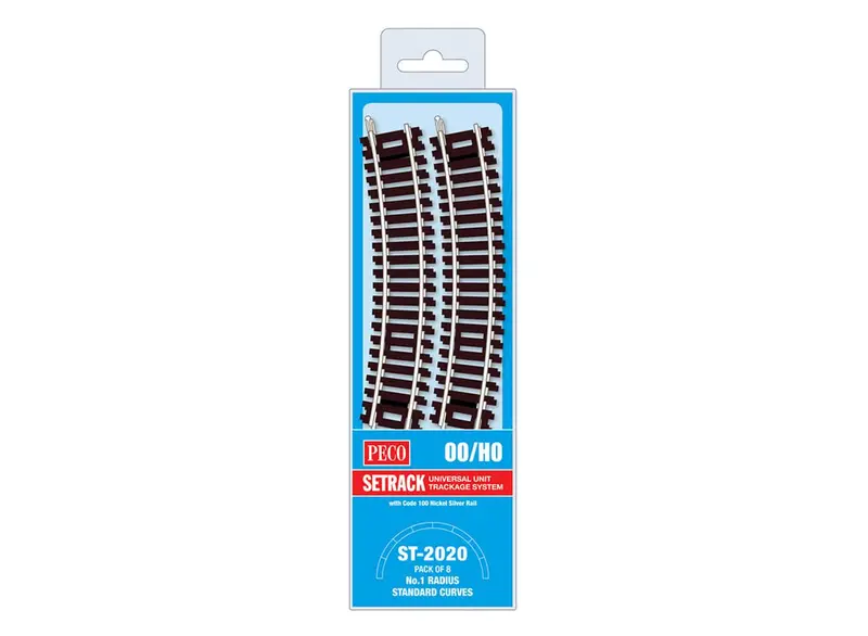 Standard Curve Track – 1St Radius, 8-Pack 1