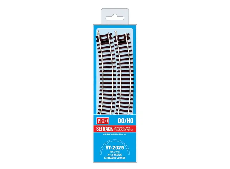 Standard Curve Track – 2Nd Radius, 8-Pack 1