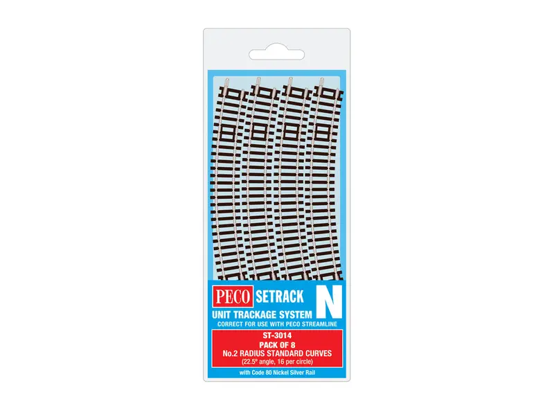 Standard Curve Track – 2Nd Radius, 8-Pack (Alternate Listing) 1