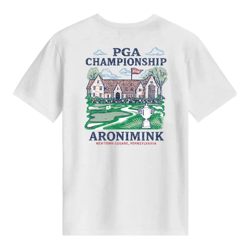 Standard Rec. Pga Championship White Aronimink Clubhouse Jersey Tee 1
