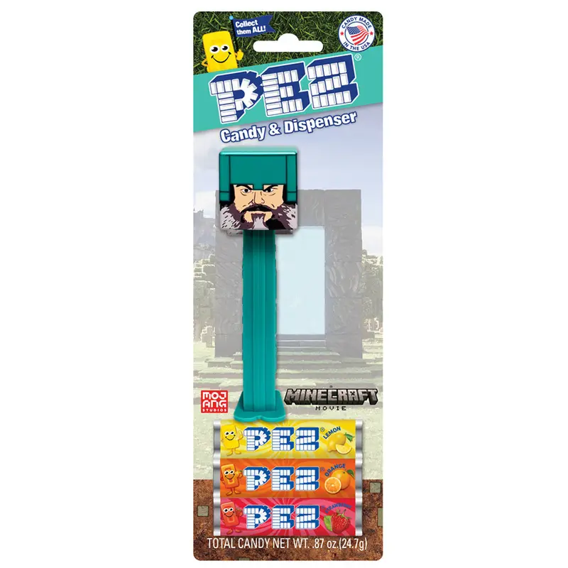 Steve Pez Dispenser – The Minecraft Movie (Jack Black) Exclusive 1