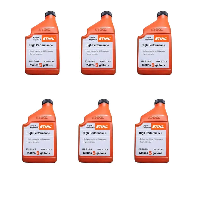 Stihl Premium 2-Cycle Engine Oil — 12.8 Fl Oz Bottle, Makes Up To 5 Gallons Of Fuel Mix | 0781 319 8013 1
