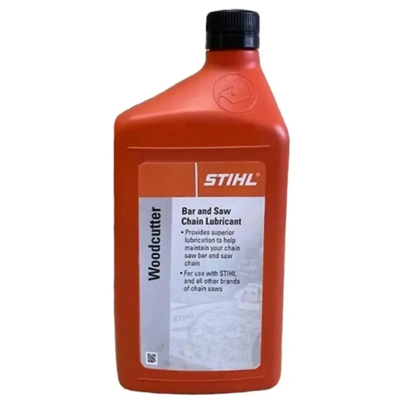 Stihl Woodcutter Bar & Chain Oil – 1 Quart | Heavy-Duty Lubricant For Professional Use | Part #7010 516 0001 1