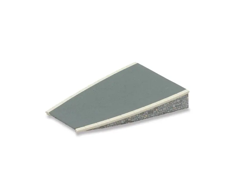 Stone-Finish Platform Access Ramp – Modular Design 1