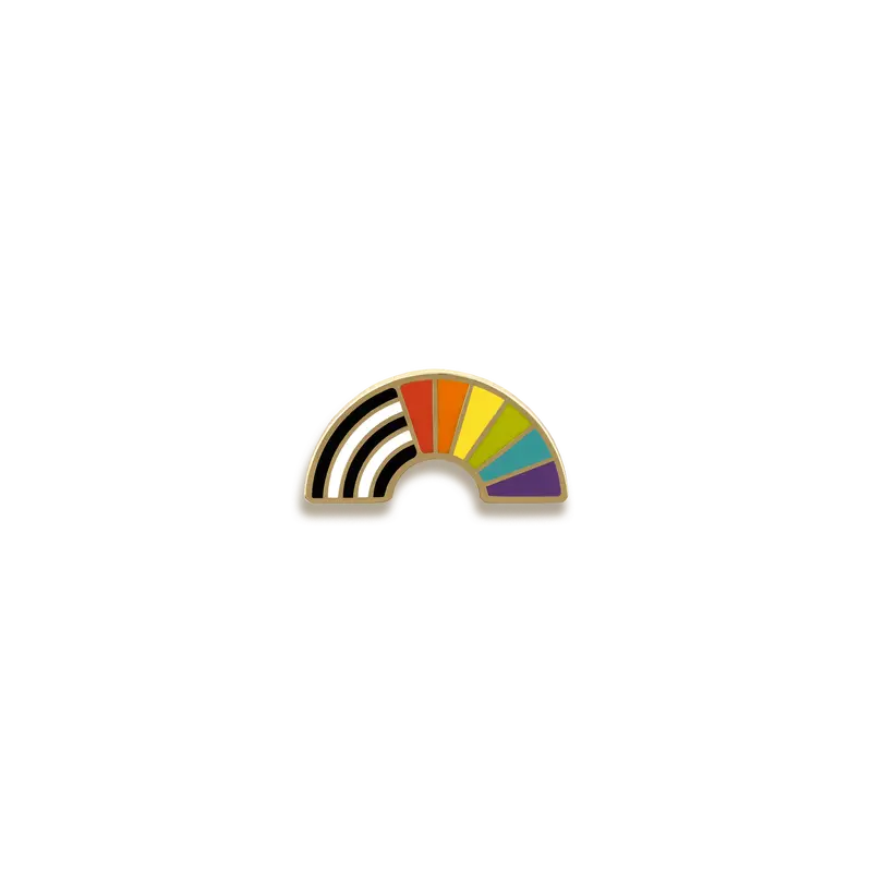 Straight Ally Pride Enamel Pin – Pinultimate Line 1