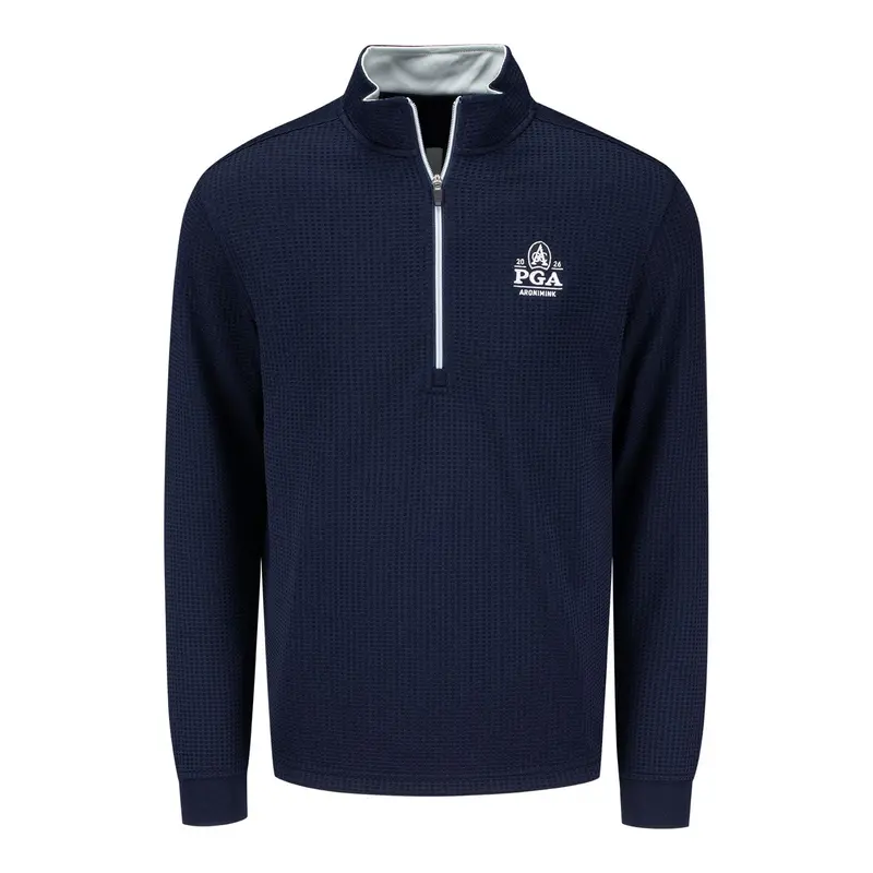 Straight Down Optic Quarter-Zip – 2026 Pga Championship In Indigo 1
