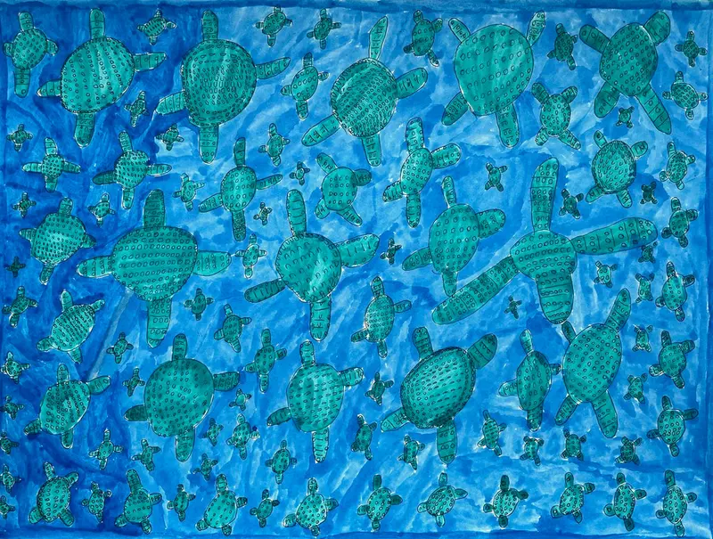 Subaquatic 'Under The Sea' Illustration By Kimberly Petteys 1