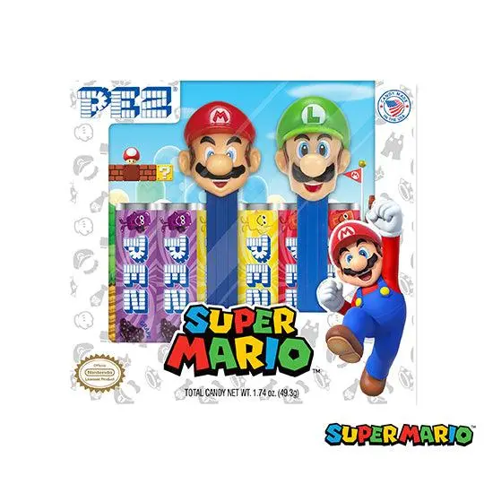 Super Mario Bros. Pez Gift Set – Mario And Luigi Duo 1