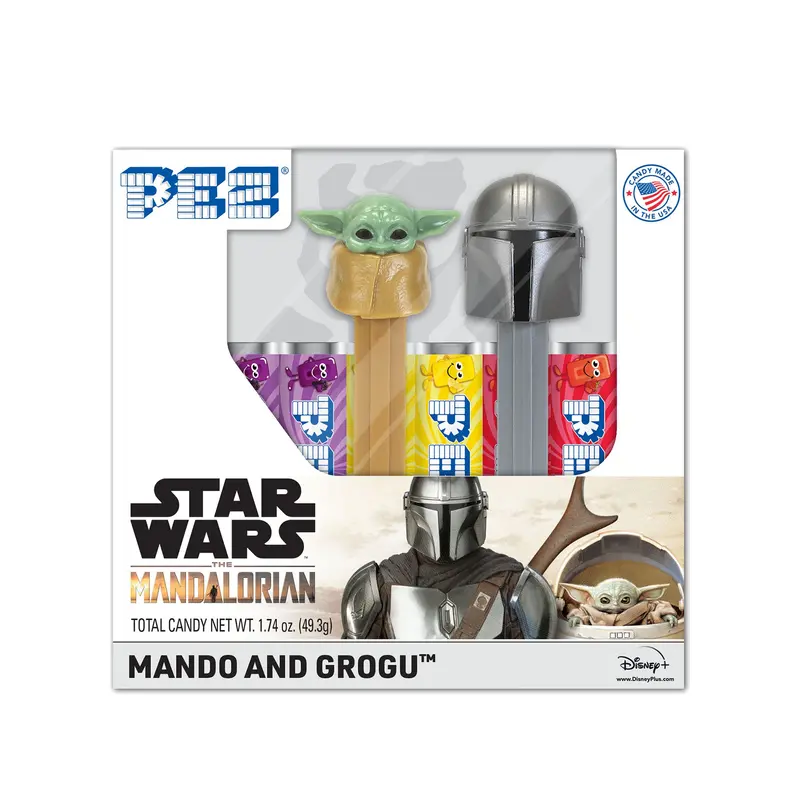 The Mandalorian Pez Collector Gift Set – Grogu & Bounty Hunter Theme 1