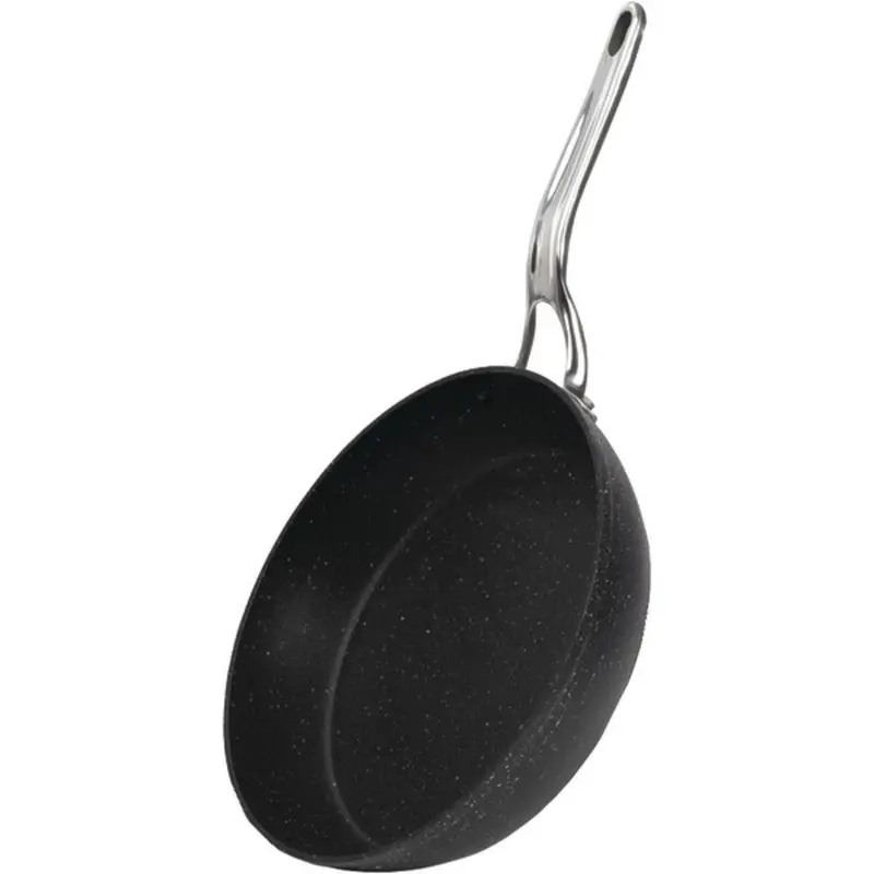 The Rock By Starfrit 12-Inch Fry Pan With Stainless Steel Handle 1
