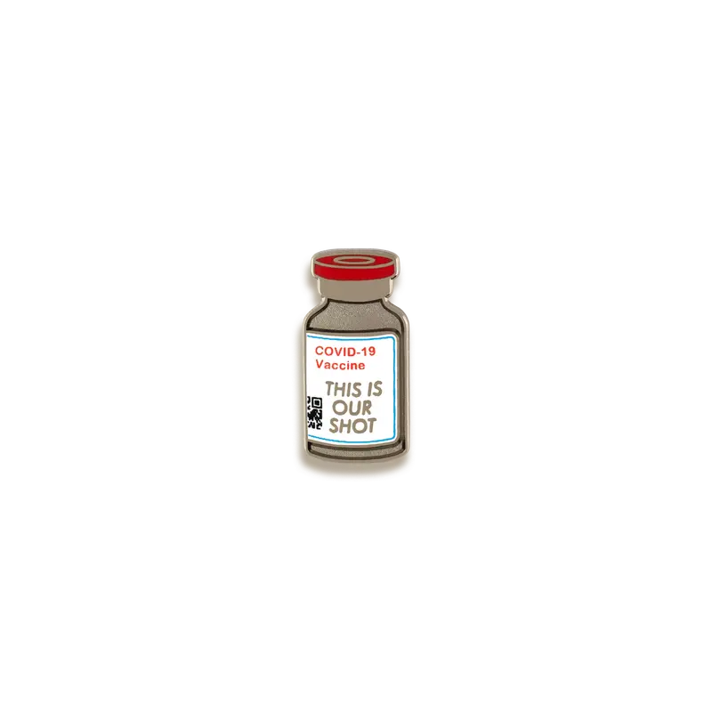 This Is Our Shot Public Health Enamel Pin – V Coterie 1
