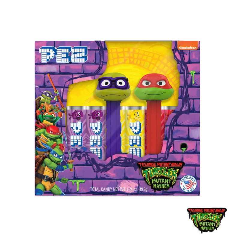 Tmnt Duo Gift Set: Donatello & Raphael Pez Dispensers 1