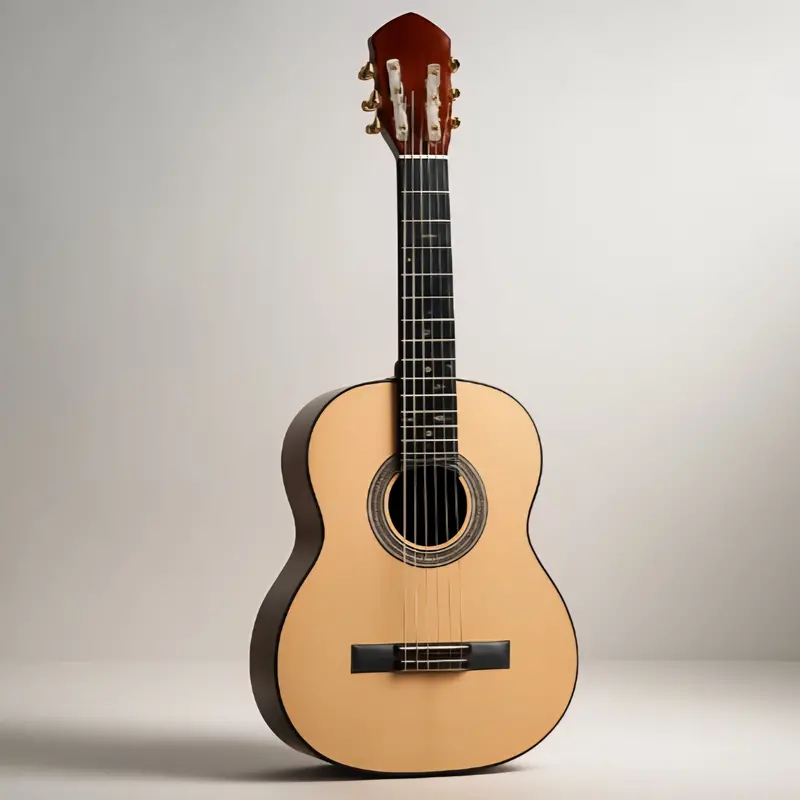 Toledo 39-Inch Natural Finish Acoustic Guitar 1