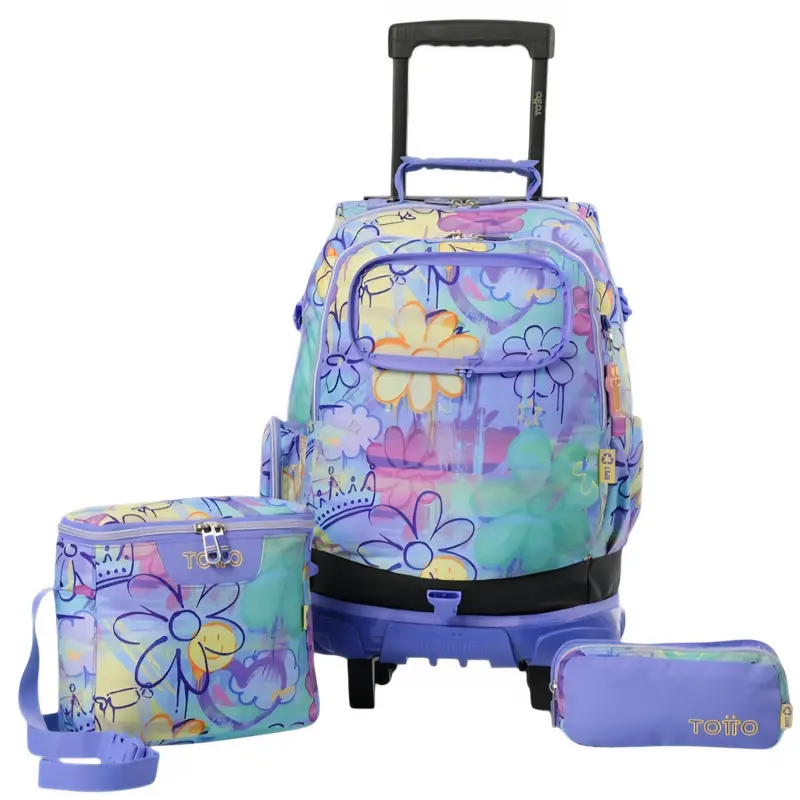 Totto Grafily School Bundle – Backpack, Lunch Box & Pencil Case 1