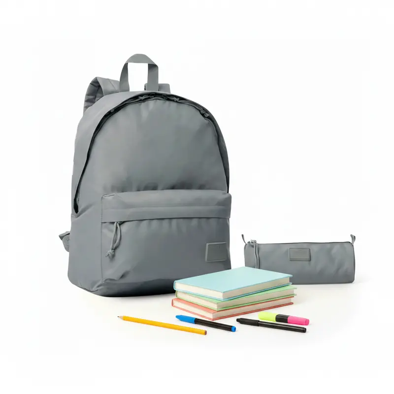 Totto Kalex Dual-Use Backpack & Organizer Set – Grey 1