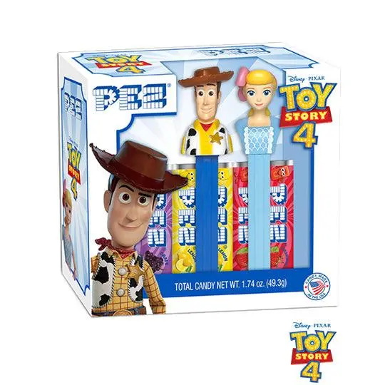 Toy Story Pez Gift Set Featuring Woody And Bo Peep 1