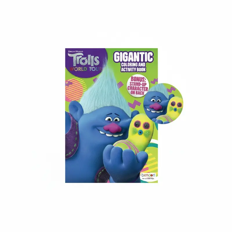 Trolls World Tour Giant Coloring & Activity Book 1