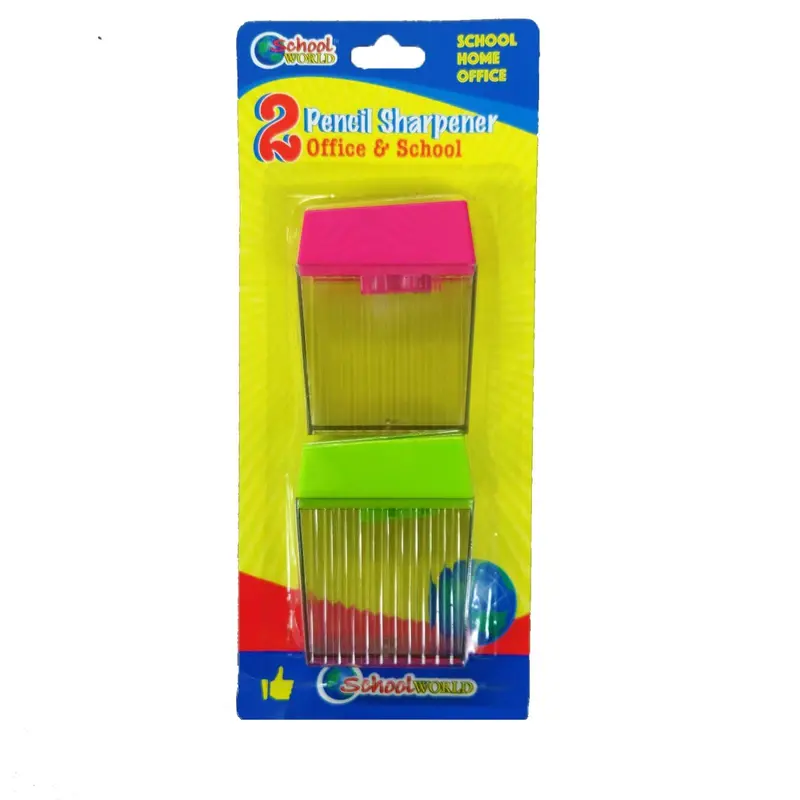 Twin-Pack School-Grade Pencil Sharpeners 1