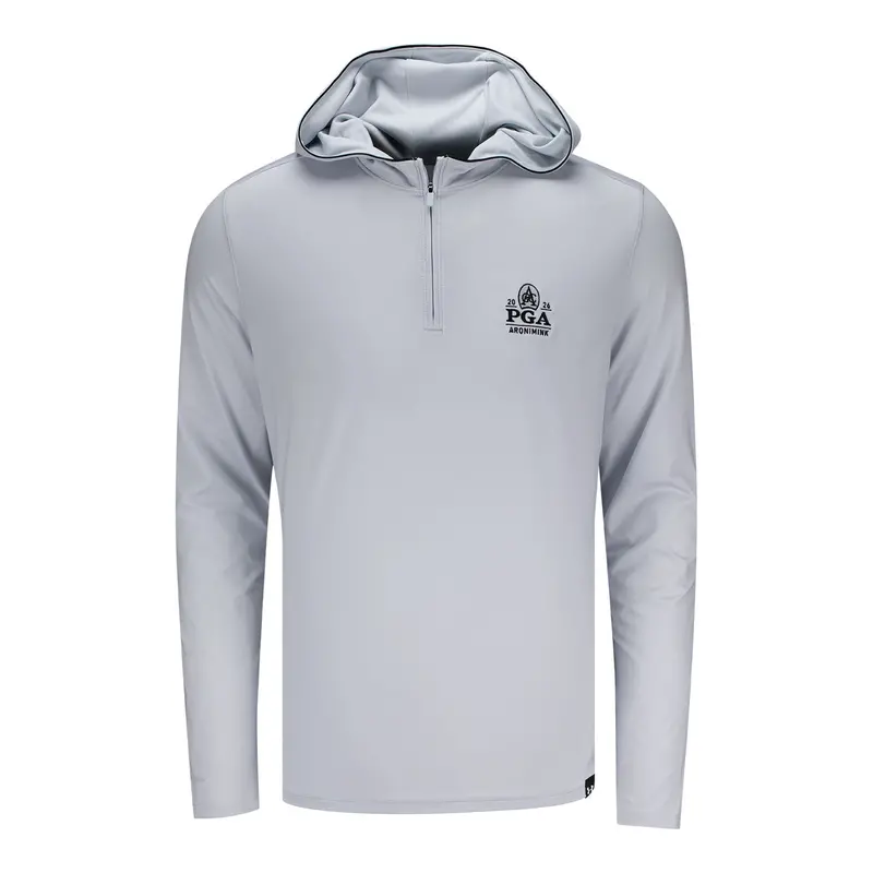 Under Armour Drive Storm Zip Hoodie – 2026 Pga Championship Edition In Halo Grey 1