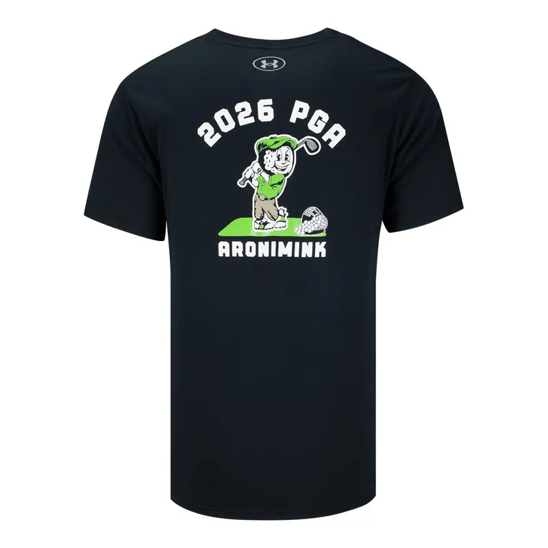 Under Armour Golf Ball Character Tee – 2026 Pga Championship In Carbon Heather 1