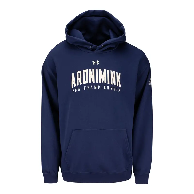 Under Armour Icon Fleece Aronimink Hoodie – 2026 Pga Championship In Marine Blue/Night Navy 1