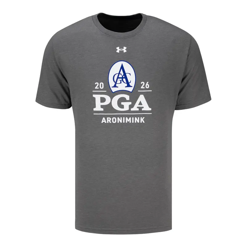 Under Armour Performance Cotton T-Shirt – 2026 Pga Championship In Carbon Heather 1