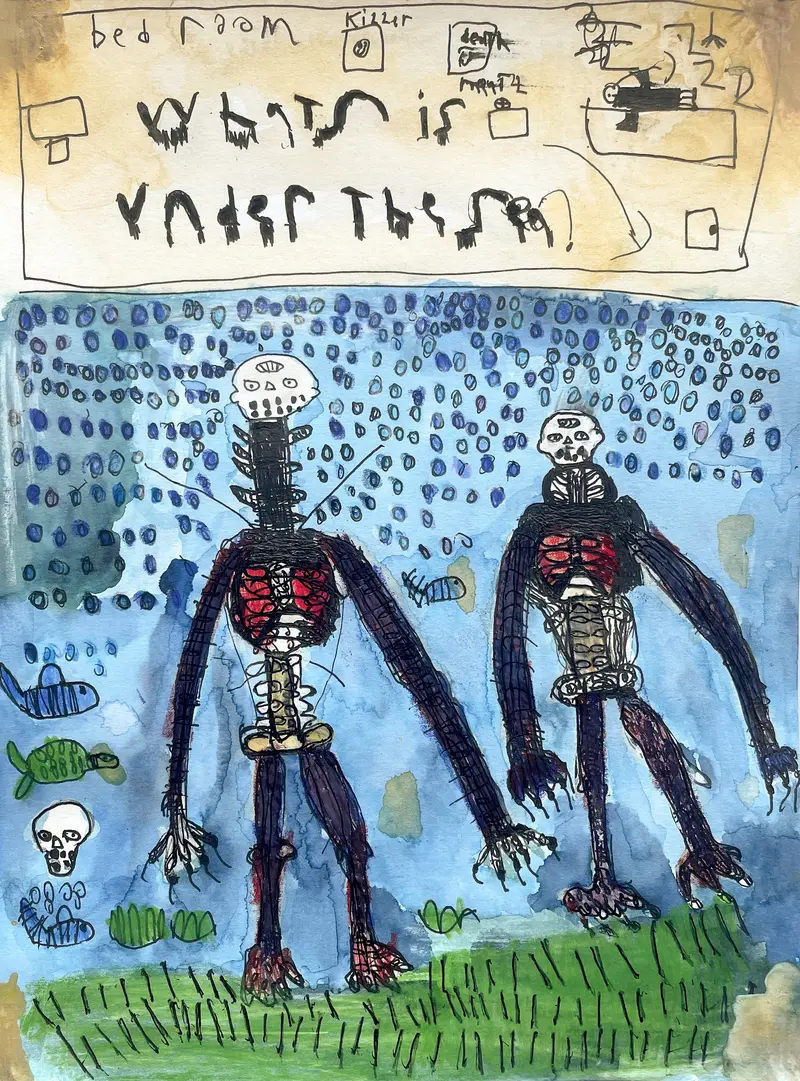 Underwater Scene Painting By Jacob Toy 1