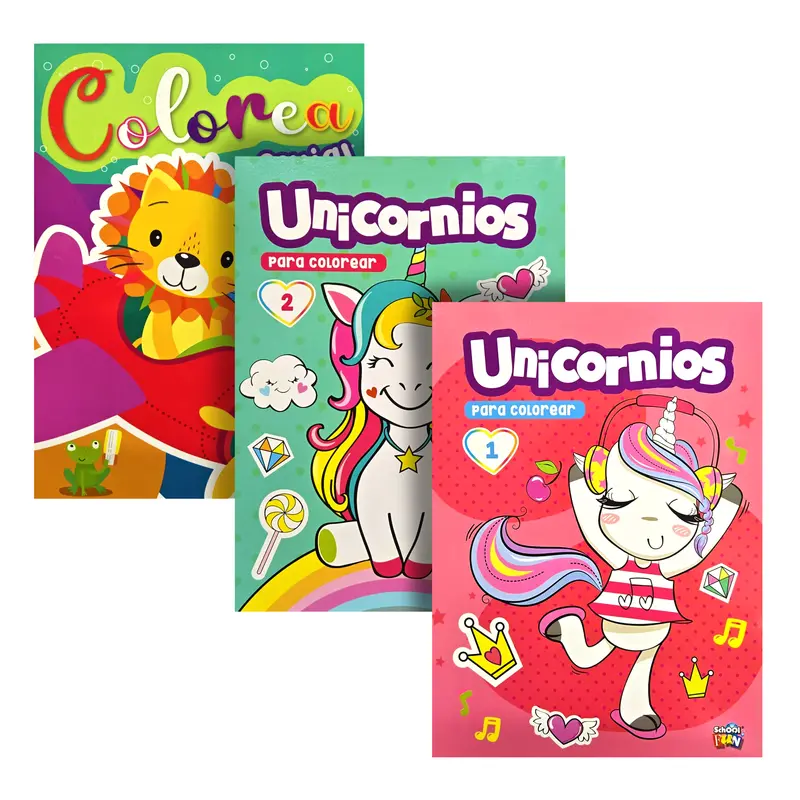 Unicorn-Themed Coloring Book With Creative Designs 1