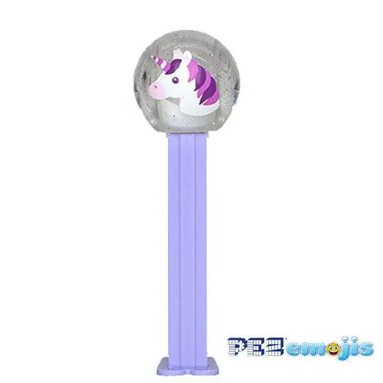 Unicorn-Themed Pezemoji Crystal Dispenser 1