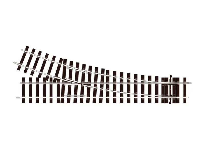 Unifrog Right-Hand Turnout – Precision Track Junction 1