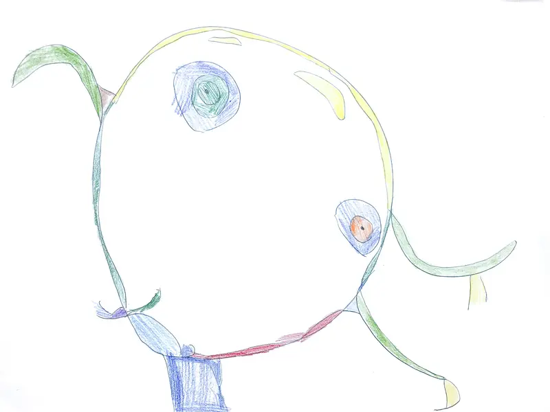 Untitled Identity Study Drawing (Who?) 1